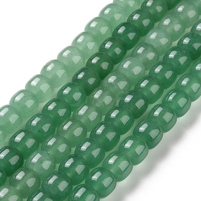 Natural Green Aventurine Beads Strands G-D481-01-1