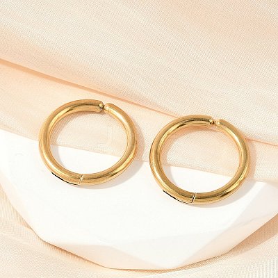 201 Stainless Steel Cuff Earring EJEW-C131-01E-G-1