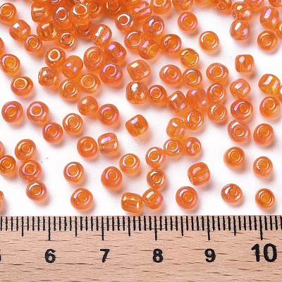 Round Glass Seed Beads SEED-A007-4mm-169B-1