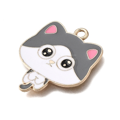 Alloy Enamel Pendants FIND-E047-02KCG-03-1