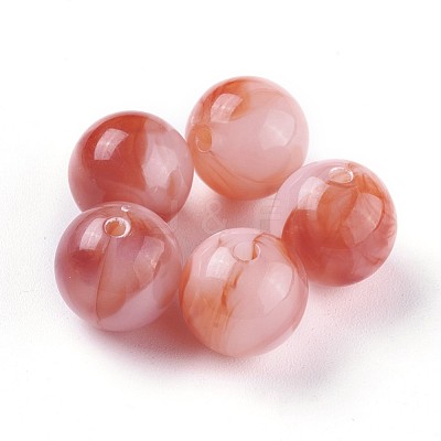 Acrylic Imitation Jade Beads MACR-E025-25-12mm-1
