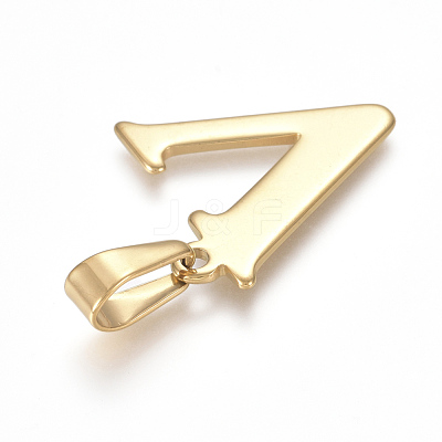 304 Stainless Steel Pendants STAS-F106-95G-V-1