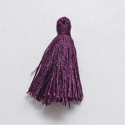 Handmade Polycotton(Polyester Cotton) Tassel Decorations OCOR-Q024-54-1