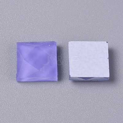Faceted Glass Cabochons DIY-WH0121-46G-1