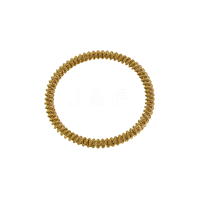 304 Stainless Steel Twisted Chains Bracelets BJEW-OY001-05G-1