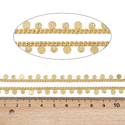 Brass Curb Chains CHC-P014-01F-G-1