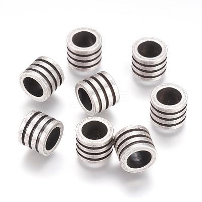304 Stainless Steel Beads STAS-F123-04AS-1