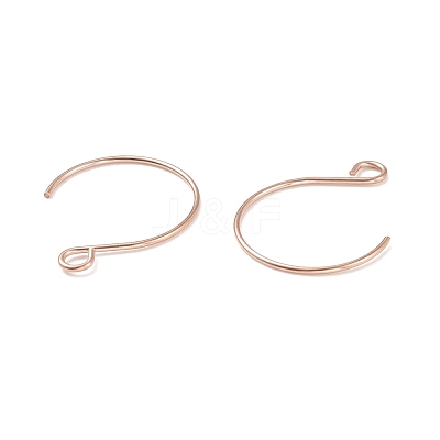 Ion Plating(IP) 304 Stainless Steel Earring Hooks STAS-L216-02A-RG-1
