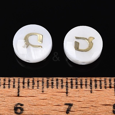Natural Freshwater Shell Beads BSHE-ZX007-03A-1