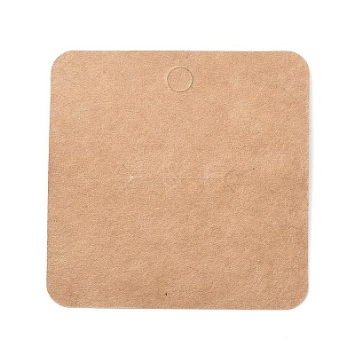 Blank Kraft Paper Finger Rings Display Cards X-CDIS-G005-02-1