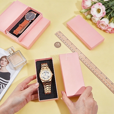 Paper Jewelry Watch Packing Boxes CON-WH0089-258C-1