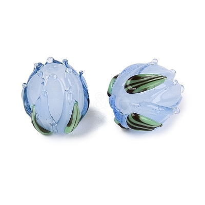 Handmade Lampwork Beads LAMP-Q039-18D-1
