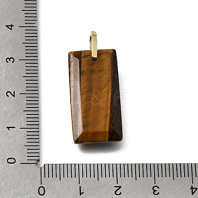 Natural Tiger Eye Pendants GG-CBA7610-05G-06-1