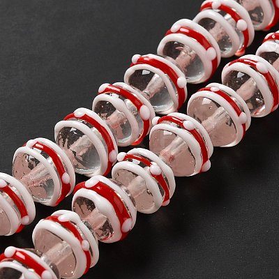Handmade Bumpy Lampwork Beads LAMP-E023-10-1