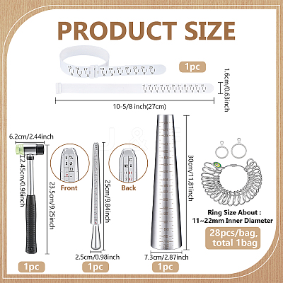 Jewelry Measuring Tool Sets TOOL-DR0001-15-1