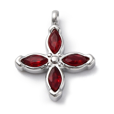 304 Stainless Steel Pendants STAS-C118-01P-04-1