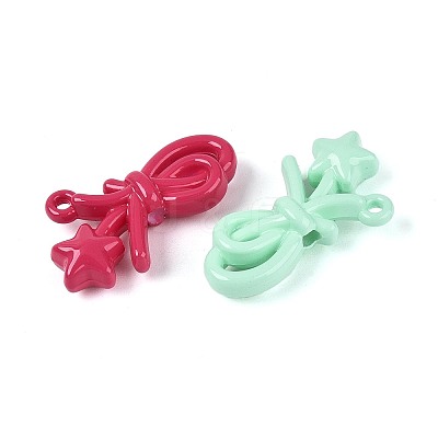 Opaque Acrylic Beads SACR-T035-28M-1