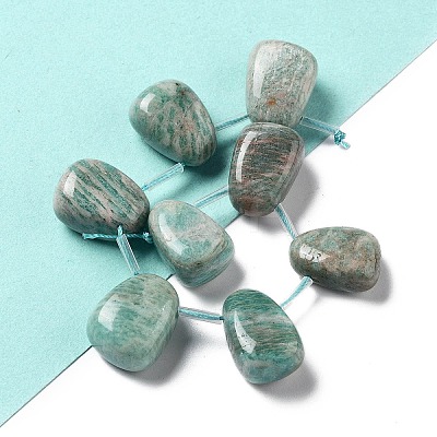 Natural Amazonite Beads Strands G-P528-E04-01-1