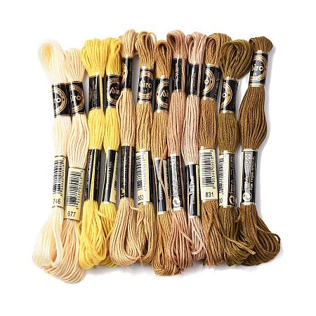 6-Ply Polyester Embroidery Floss OCOR-WH20074-01A-04-1