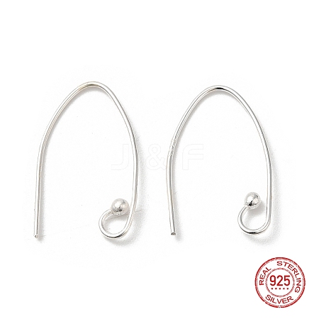 925 Sterling Silver Earring Hooks STER-M117-01S-1