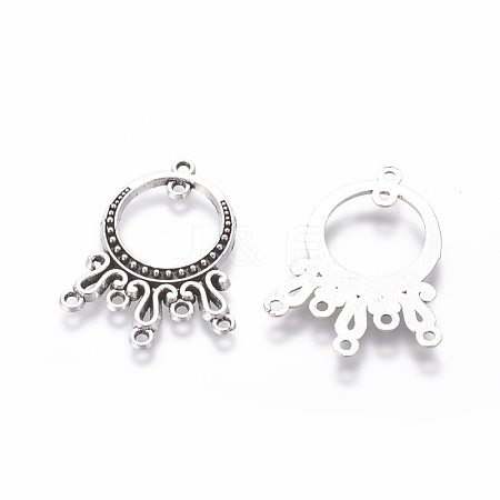 Tibetan Style Alloy Chandelier Components Links PALLOY-E552-07AS-1