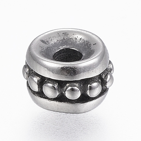 304 Stainless Steel Beads STAS-A033-016AS-1