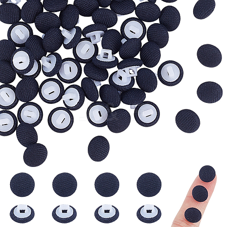 100Pcs Platic Sewing Buttons DIY-NB0013-44B-1