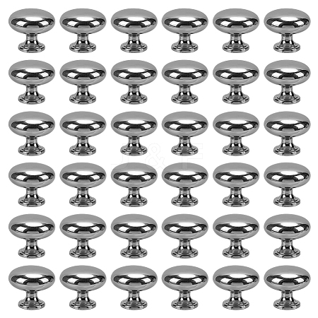 40Pcs Mushroom ABS Plastic Drawer Knob FIND-GO0004-29-1