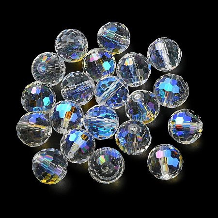 AB Color Plated Glass Beads EGLA-P059-02B-AB22-1