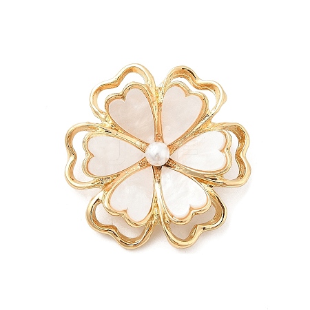 Alloy Brooches JEWB-H029-01C-G-1