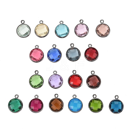 Glass Charms KK-C228-02B-M4-1