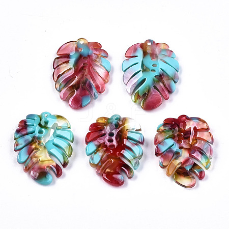 Cellulose Acetate(Resin) Pendants KY-S163-121A-1