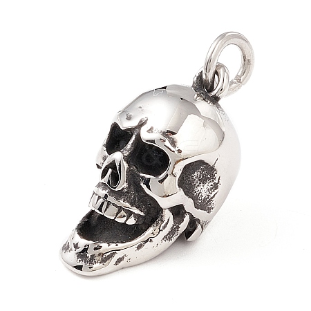 304 Stainless Steel Pendants LS-STAS-M299-06AS-1