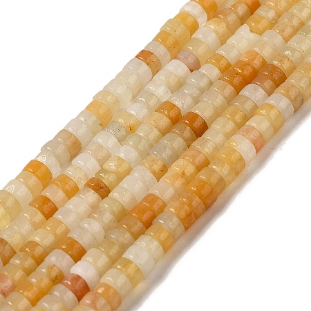Natural Topaz Jade Beads Strands G-L528-07A-1