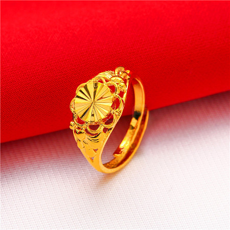 Alloy with Brass Finger Rings FS-WG26B4E-02-1