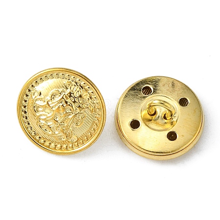 Brass Shank Buttons BUTT-TAC0003-01C-G-1