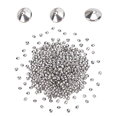 Stainless Steel Polished Beads STAS-WH0022-06P-01-1