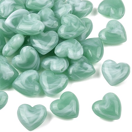 Opaque Acrylic Beads OACR-Z036-01A-01-1