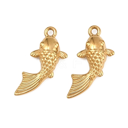 304 Stainless Steel Pendants STAS-A132-06A-G-1