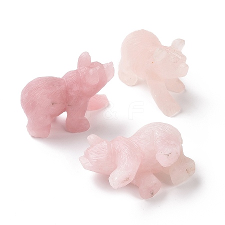 Natural Rose Quartz Home Display Decorations G-H253-A02-1