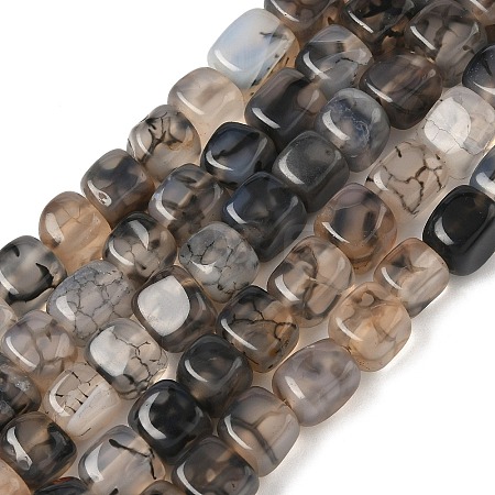 Natural Agate Beads Strands G-E469-01D-1