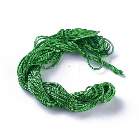 Nylon Braided Cord NWIR-WH0007-A22-1