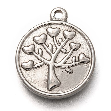Non-Tarnish 304 Stainless Steel Pendants LS-STAS-I170-40P-1