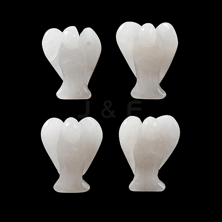 Natural White Jade Carved Angle Figurines GG-CBA9C2C-A36-1