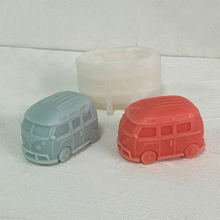 Bus Candle Silicone Molds DIY-L072-008-1
