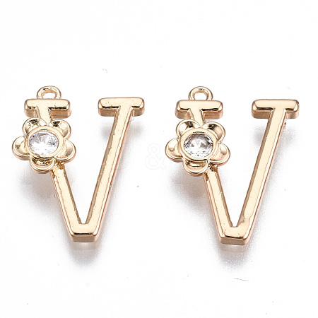 Brass Pendants KK-Q768-001G-V-1
