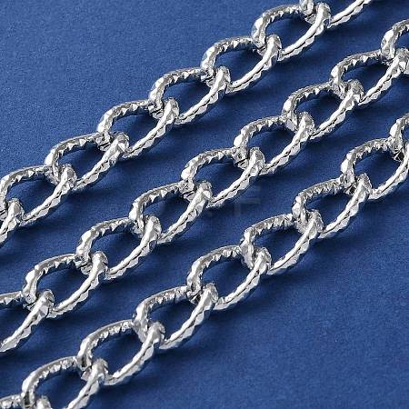 Oxidation Aluminum Textured Curb Chains CHA-H001-02S-1