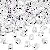 150Pcs 5 Styles Opaque Acrylic Beads SACR-TA0001-73-2