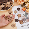 60Pcs 2 Styles Coconut Buttons BUTT-HY0001-22B-3