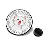 Always Sleepy Club Cat Enamel Pins JEWB-K040-09EB-3